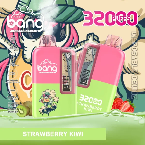 Bang 32000 Puffs Vape Oil & Power Display Disposable E-Cigarette - Image 3